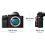 Φωτογραφική μηχανή Sony a7 Full Frame με φακό zoom SEL-2870 - Μαύρο (24,3MP) LCD 3 ιντσών