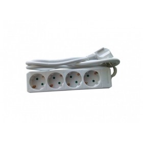 Πολύπριζο 4 Θέσεων χωρίς διακόπτη με 1,5μ καλώδιο 40096