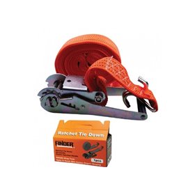 Ιμάντες Πρόσδεσης Σύσφιξης με Καστάνια, Λαβή και Γάντζους Finder 194049