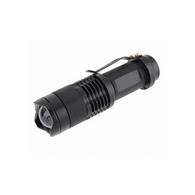 Αδιάβροχος επαναφορτιζόμενος φακός 10cm με zoom cree led 500LM Bailong BL-8468