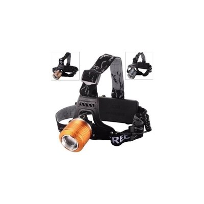 Επαναφορτιζόμενος φακός κεφαλής led με zoom Bailong BL-2199-T6