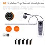 Bluetooth Fineblue F910 με δόνηση Ασημί