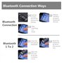 Bluetooth Fineblue F910 με δόνηση Ασημί