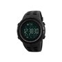 Smart Watch ρολόι με Βηματομετρητή και Bluetooth χειρός ανδρικό SKMEI 1250 BLACK