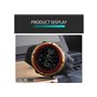 Smart Watch ρολόι με Βηματομετρητή και Bluetooth χειρός ανδρικό SKMEI 1250 GOLD/RED
