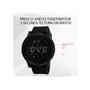 Smart Watch ρολόι με Βηματομετρητή και Bluetooth χειρός ανδρικό SKMEI 1255 BLUE