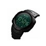 Smart Watch ρολόι με Βηματομετρητή και Bluetooth χειρός ανδρικό SKMEI 1301 BLACK