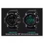 Smart Watch ρολόι με Βηματομετρητή και Bluetooth χειρός ανδρικό SKMEI 1227 BLACK