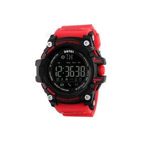 Smart Watch ρολόι με Βηματομετρητή και Bluetooth χειρός ανδρικό SKMEI 1227 RED