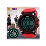 Smart Watch ρολόι με Βηματομετρητή και Bluetooth χειρός ανδρικό SKMEI 1227 RED