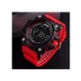 Smart Watch ρολόι με Βηματομετρητή και Bluetooth χειρός ανδρικό SKMEI 1227 RED