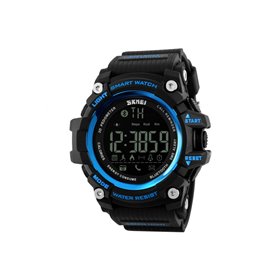 Smart Watch ρολόι με Βηματομετρητή και Bluetooth χειρός ανδρικό SKMEI 1227 BLUE