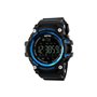 Smart Watch ρολόι με Βηματομετρητή και Bluetooth χειρός ανδρικό SKMEI 1227 BLUE