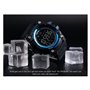 Smart Watch ρολόι με Βηματομετρητή και Bluetooth χειρός ανδρικό SKMEI 1227 BLUE