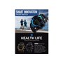 Smart Watch ρολόι με Βηματομετρητή και Bluetooth χειρός ανδρικό SKMEI 1227 BLUE