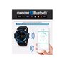 Smart Watch ρολόι με Βηματομετρητή και Bluetooth χειρός ανδρικό SKMEI 1227 BLUE