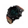 Smart Watch ρολόι με Βηματομετρητή και Bluetooth χειρός ανδρικό SKMEI 1385 RED CAMOUFLAGE