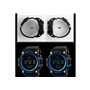 Smart Watch ρολόι με Βηματομετρητή και Bluetooth χειρός ανδρικό SKMEI 1385 BLUE