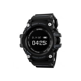 Smart Watch ρολόι με Βηματομετρητή και Bluetooth χειρός ανδρικό SKMEI 1188 BLACK