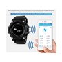 Smart Watch ρολόι με Βηματομετρητή και Bluetooth χειρός ανδρικό SKMEI 1188 BLACK