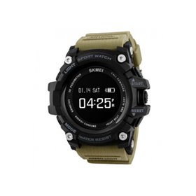 Smart Watch ρολόι με Βηματομετρητή και Bluetooth χειρός ανδρικό SKMEI 1188 KHAKI