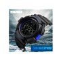 Smart Watch ρολόι με Βηματομετρητή και Bluetooth χειρός ανδρικό SKMEI 1245 BLUE