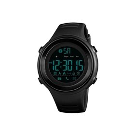 Smart Watch ρολόι με Βηματομετρητή και Bluetooth χειρός ανδρικό SKMEI 1396 BLACK