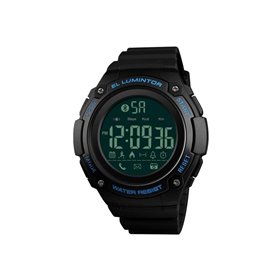 Smart Watch ρολόι με Βηματομετρητή και Bluetooth χειρός ανδρικό SKMEI 1347 BLUE