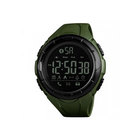 Smart Watch ρολόι με Βηματομετρητή και Bluetooth χειρός ανδρικό SKMEI 1326 GREEN