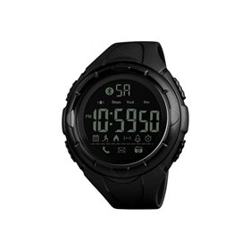 Smart Watch ρολόι με Βηματομετρητή και Bluetooth χειρός ανδρικό SKMEI 1326 BLACK