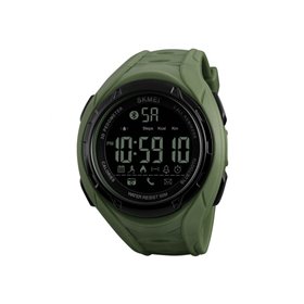 Smart Watch ρολόι με Βηματομετρητή και Bluetooth χειρός ανδρικό SKMEI 1316 ARMY GREEN