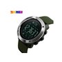 Ρολόι με βηματομετρητή χειρός ανδρικό SKMEI 1287 ARMY GREEN