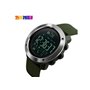 Ρολόι με βηματομετρητή χειρός ανδρικό SKMEI 1287 ARMY GREEN