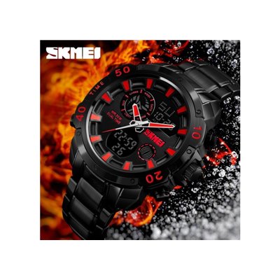 Ρολόι χειρός αδιάβροχο SKMEI 1306 BLACK/RED