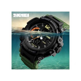 Ρολόι χειρός ανδρικό SKMEI 1343 ARMY GREEN