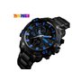 Ρολόι χειρός αδιάβροχο SKMEI 1306 BLACK/BLUE