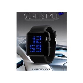 Ρολόι χειρός unisex αφής SKMEI 1145 BLACK