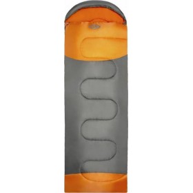 Nils Camp Sleeping Bag Μονό Καλοκαιρινό NC2008 Size L Black-OrangeΚωδικός: NJG-15-04-106 