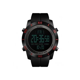 Ρολόι με πυξίδα χειρός ανδρικό SKMEI 1354 BLACK/RED