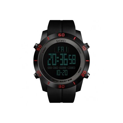 Ρολόι με πυξίδα χειρός ανδρικό SKMEI 1354 BLACK/RED