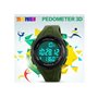 Ρολόι με βηματομετρητή χειρός ανδρικό SKMEI 1108 ARMY GREEN
