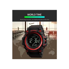 Ρολόι με πυξίδα χειρός ανδρικό SKMEI 1356 RED