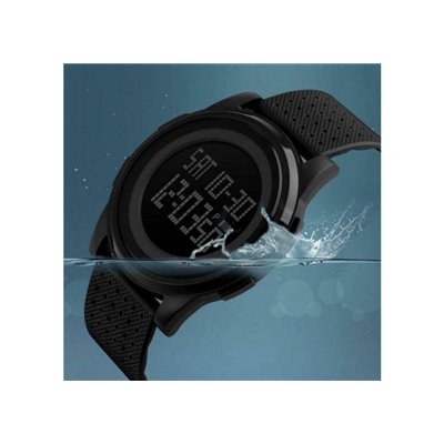 Αθλητικό ρολόι χειρός ανδρικό SKMEI 1206 BLACK/BLACK