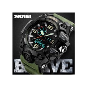 Αθλητικό ρολόι χειρός ανδρικό SKMEI AD1155 ARMY GREEN