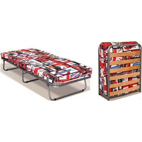 Κρεβάτι Σπαστό 190x80cm με Στρώμα 6cm