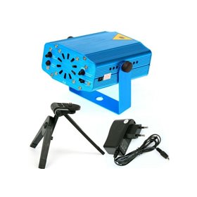Φωτορυθμικό Projector Laser Mini ισχυρό 50mW YX-6D