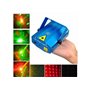 Φωτορυθμικό Projector Laser Mini ισχυρό 50mW YX-6D