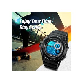 Ρολόι χειρός ανδρικό SKMEI 1222 BLACK