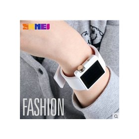 Ρολόι χειρός unisex αφής SKMEI 1145 WHITE