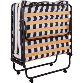 Freebox Κρεβάτι / Ράντζο Ιταλίας με Ρόδες &amp 15 Πατόξυλα 200x90x10cm